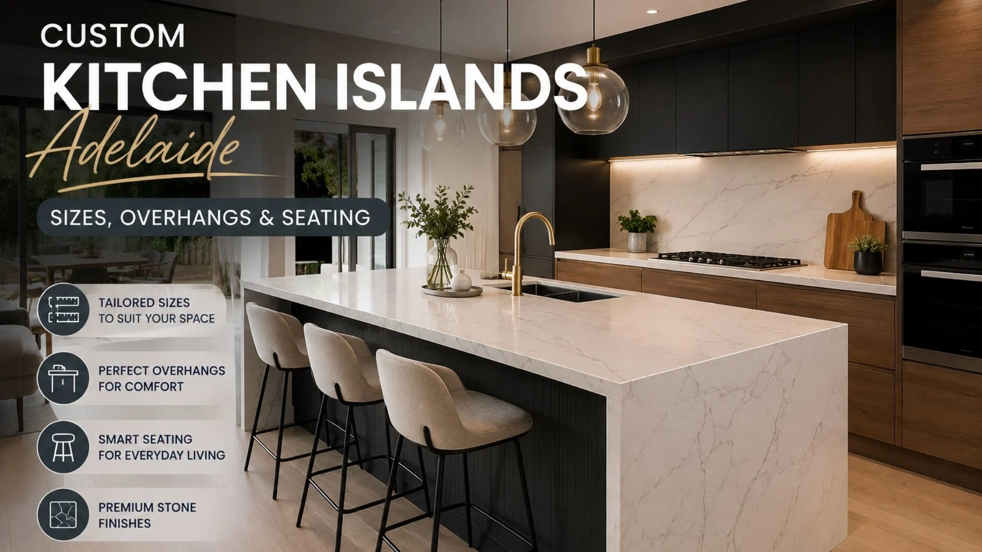 Custom Kitchen Islands Adelaide